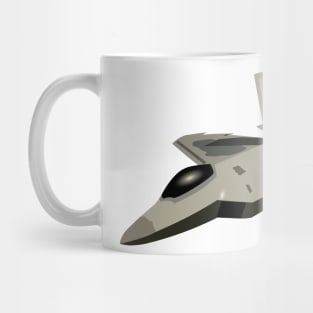 F22 Raptor Jet Fighter Mug